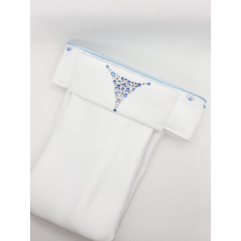 Plastron Kind lichtblauw "Athena"